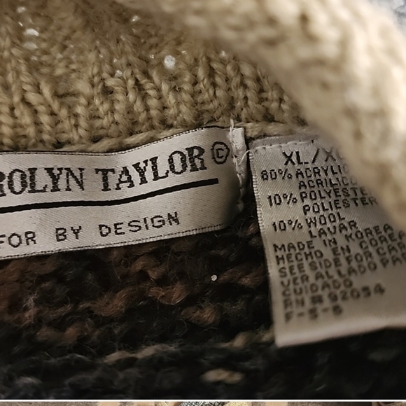 Vintage Knit Carolyn Taylor Wool Blend Sweater - Picture 2 of 5